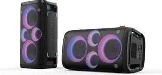 Hisense Hp100e Party Thunder Altavoz Bluetooth Port&aacute;til 620 W Negro Con Iluminaci&oacute;n Led, Karaoke, Ipx4