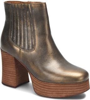 Kork-ease Platform Bootie in Bronze at Nordstrom Rack, Size 8.5