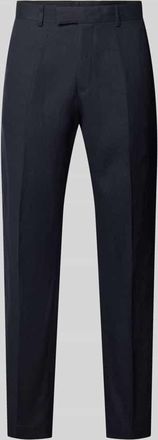 Tiger Of Sweden Leinenhose mit Ges&auml;&szlig;taschen Modell Tense in Marine, Gr&ouml;&szlig;e 46