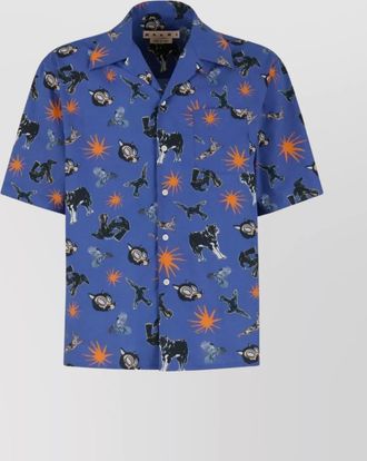 Marni short sleeve shirt graphic print