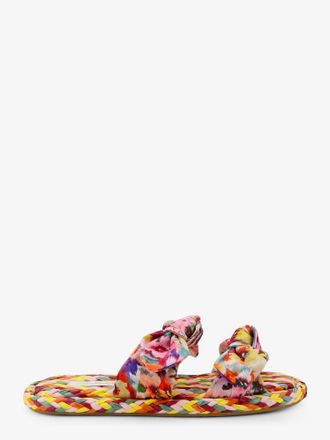 Zimmermann Sandali Carousel in rafia multicolor - ZIMMERMANN - gender_Woman