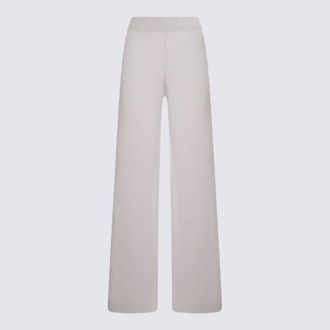Allude Light Grey Wool Pants