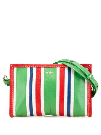Balenciaga 2005-2024 Lambskin Bazar crossbody bag - women - Lambskin - One Size - Green