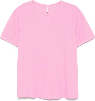 Sunflower Jagger Waffle T-shirt - Pink