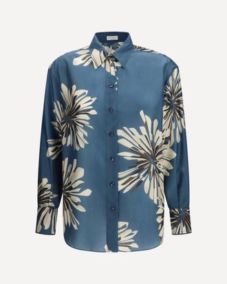 Brunello Cucinelli Floral silk Shirt Female S