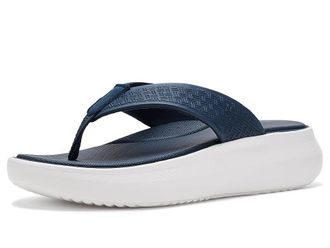 Clarks Solevana Post Womens Sandals Navy Synthetic : 11 B - Medium