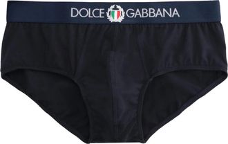 Dolce & Gabbana Brando Briefs - Heren - Onderbroek - Blauw - XL - Katoen - Ondergoed