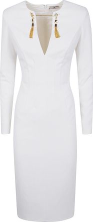 Elisabetta Franchi Midi Fit Dress