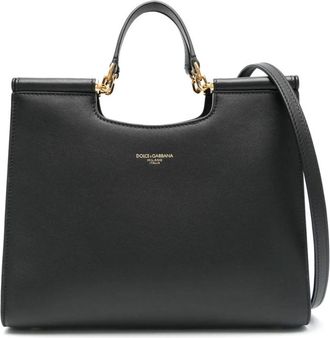 Dolce & Gabbana Stijlvolle Shopping Bag met Bb 7728B732180999 - Dames - Handtassen - Zwart - ONE Size - Tassen