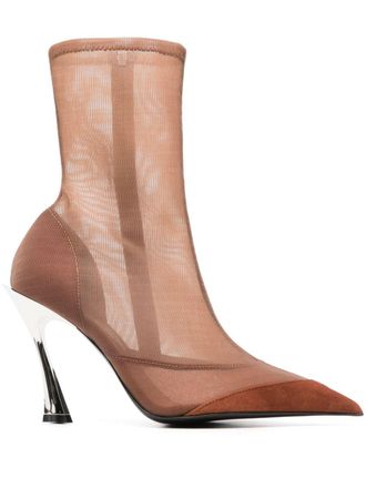 MUGLER Stivali 95mm - Toni neutri