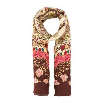 Valentino Garavani Printed Silk Foulard - female - Valentino Garavani - Silk Scarves - Multicolor - ONE SIZE - Accessories