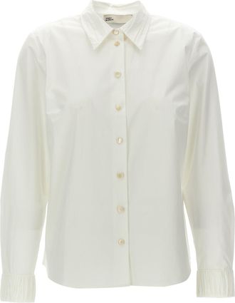 Tory Burch Tory Burch Pleated Detail Shirt
