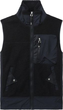 Toga Archives panelled wool-blend gilet - men - Wool/Polyester - 48 - Black