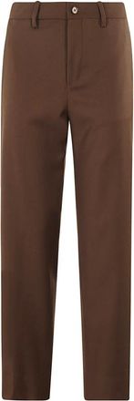 BRIGLIA 1949 Stijlvolle Broek - Dames - Straight fit broeken - Bruin - L - Broeken