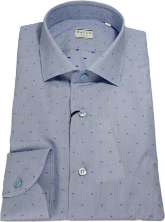 Xacus Shirt 81706901 - Heren - Casual Overhemden - Blauw - S - Katoen - Overhemden