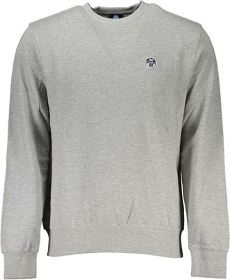 North Sails Gray Cotton Mens Mens Sweatshirt