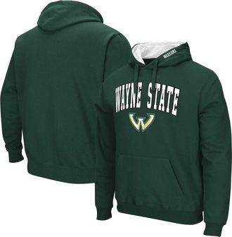 Colosseum Mens Colosseum Green Wayne State Warriors Arch & Logo 3.0 Pullover Hoodie at Nordstrom, Size Xx-Large