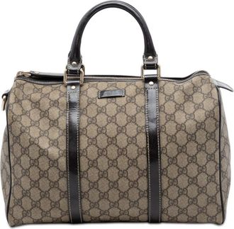 Gucci Pre-owned Gucci Medium GG Supreme Joy Boston Bag Ladies DE9FMXSB7UUE6MM4