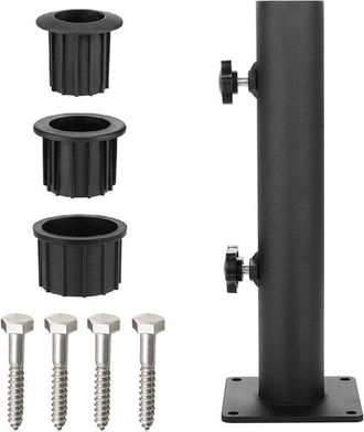 OEM Soporte Cuadrado De Acero Resistente Para Sombrilla - Para Patio Y Uso Exterior - 1 Pieza