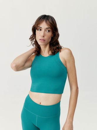 Born Living Yoga Top Zenda Biscay Green
