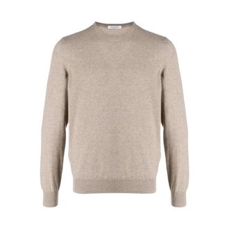 La Fileria Heren, Truien, Beige, Maat: 5XL Kasjmier