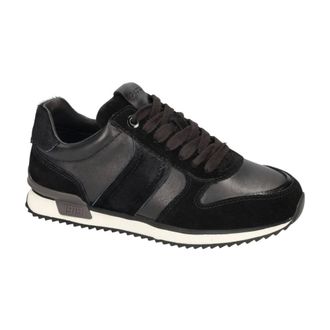 Gabor Schoenen, Dames, Zwart, 40 EU, Leer, 6002.01.003 Sneaker