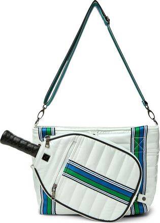 Think Royln Ace of the Court Pickleball Bag in White Patent at Nordstrom