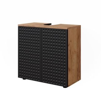 Vicco Mueble Lavabo Irma, Lunares Antracita, 60 X 59 Cm