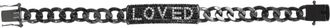 Nina Womens Love Bracelet In Black
