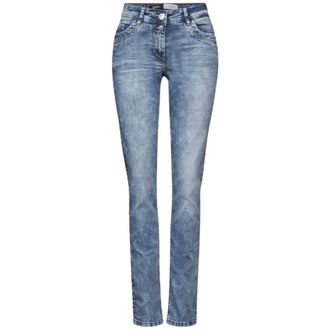 Cecil Dames, Jeans, Blauw, Maat: W27 L30
