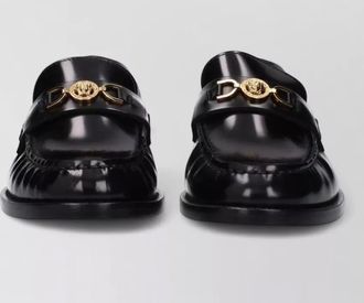 Versace leather loafers