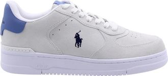 Polo Ralph Lauren Dobby Sneaker - Heren - Sneakers - Wit - 39 EU - Schoenen