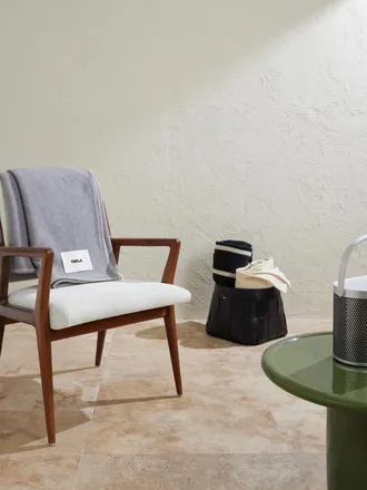 Tekla Logo-Appliqu&eacute;d Wool Blanket