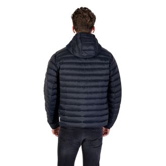 A|X Armani Exchange Quilted Polyamide Down Jacket - Blue
