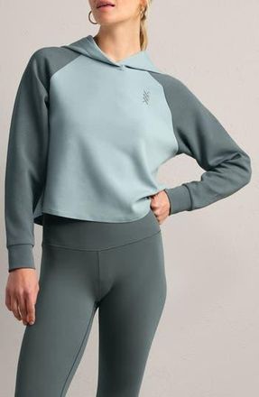 Rhone DreamGlow Colorblock Hoodie in Green Smoke at Nordstrom Rack, Size X-Large
