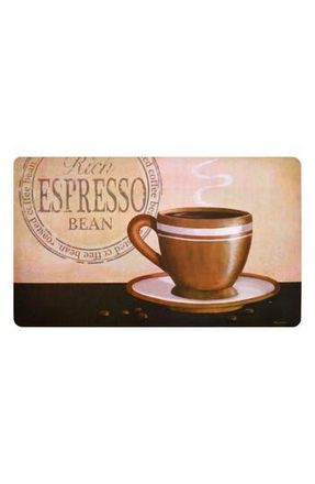 J&V Textiles Kitchen Floor Mat in Brown/Espresso at Nordstrom Rack