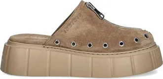 INUIKII Mules Matilda in pelle scamosciata - Marrone