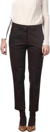 Mason's New York Carrot Chino Broek - Dames - Chinos - Bruin - M - Katoen - Broeken