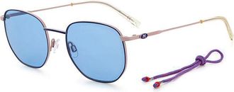 Missoni MMI 0055/S 1ZN/KU Womens Sunglasses Blue Size 52