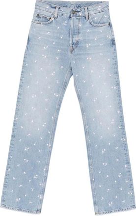 Fiorucci Dames, Jeans, Blauw, Maat: W26 Katoen
