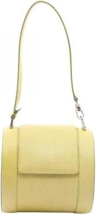 Bulgari Pre-owned Shoulder Bags, female, Green, Size: ONE SIZE Pre-owned Leather Shoulder Bag