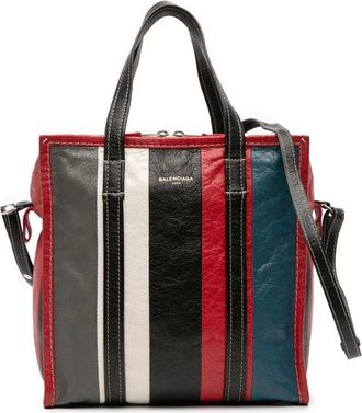 Balenciaga Pre-owned Tote Bags, female, Multicolor, Size: ONE SIZE Pre-owned Leather Shopping Bag