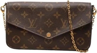 Louis Vuitton Pre-owned Pochette Felicie Borsa a Tracolla - - Pre-owned - Donna - Marrone - ONE SIZE