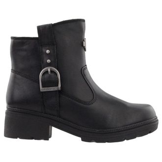 Harley-Davidson Harley Davidson Madera Leather Womens Ankle Boots - Black - Size:UK 5.5