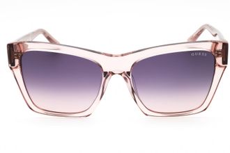 Guess GU00113 Cat-Eye Acetate Sunglasses - Pink