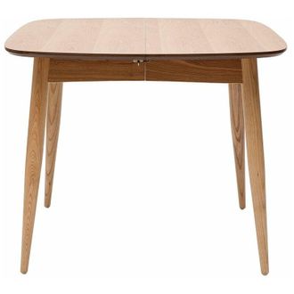 Miliboo Tavolo da pranzo allungabile in frassino L90-130 cm NORDECO