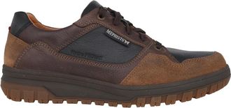 Mephisto Bruin Hazelnoot Veterschoen voor Heren - Heren - Sneakers - Bruin - 46 EU - Leer - Schoenen