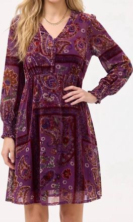 Johnny Was Kinney Dress In Domitila Burnout