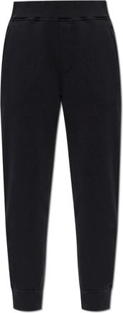 Dsquared2 Broeken, Dames, Zwart, M, Katoen, Trainingsbroeken