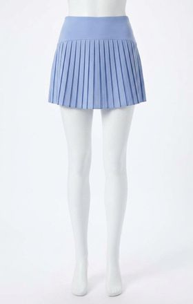 Z Supply Playing Doubles Skirt - Large In Barcelona Blue